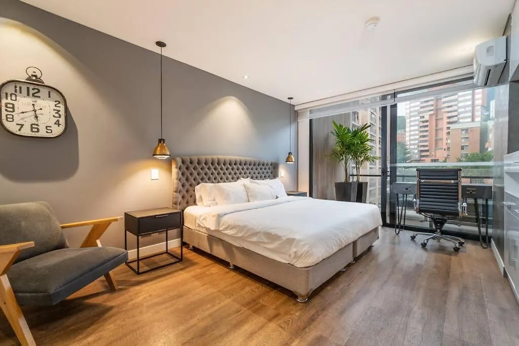 麦德林Energy Living 804 - New Luxury Apt, Huge Balcony公寓 哥伦比亚