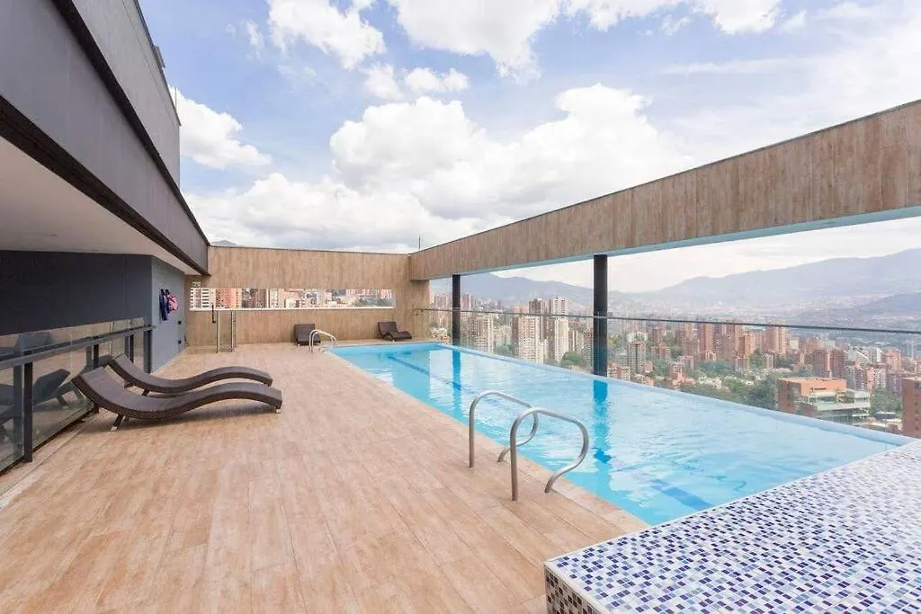 麦德林Energy Living 804 - New Luxury Apt, Huge Balcony公寓 公寓 麦德林