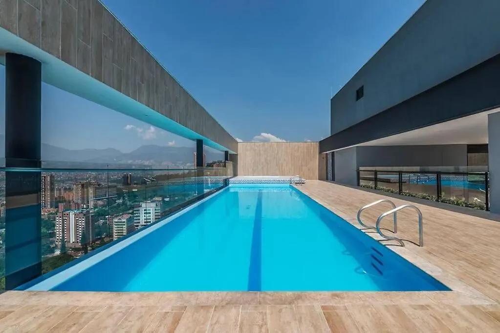 Apartmán Energy Living 804 - New Luxury Apt, Huge Balcony Medellín Kolumbie