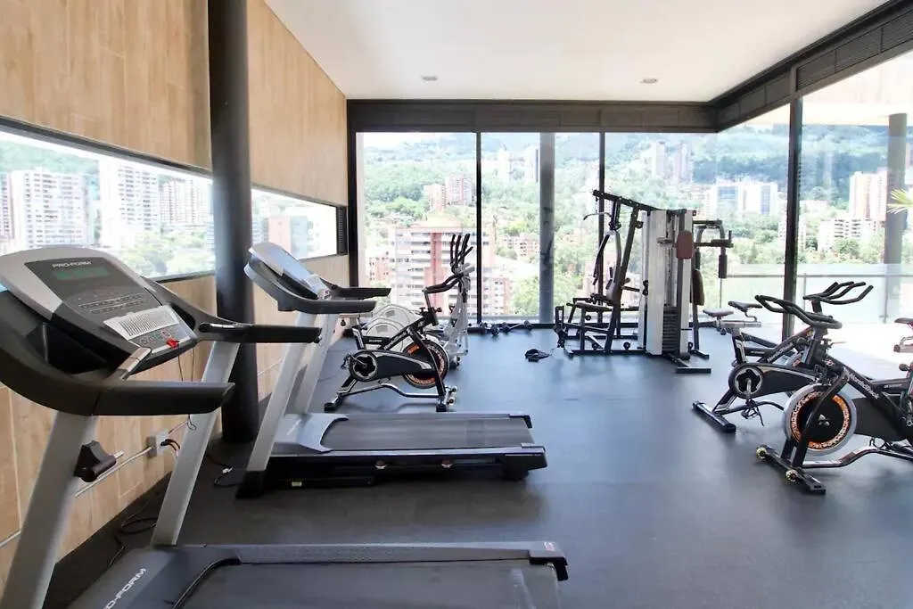 Apartmán Energy Living 804 - New Luxury Apt, Huge Balcony Medellín 0*,
