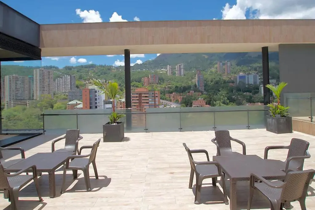Apartmán Energy Living 804 - New Luxury Apt, Huge Balcony Medellín 0*,  Kolumbie